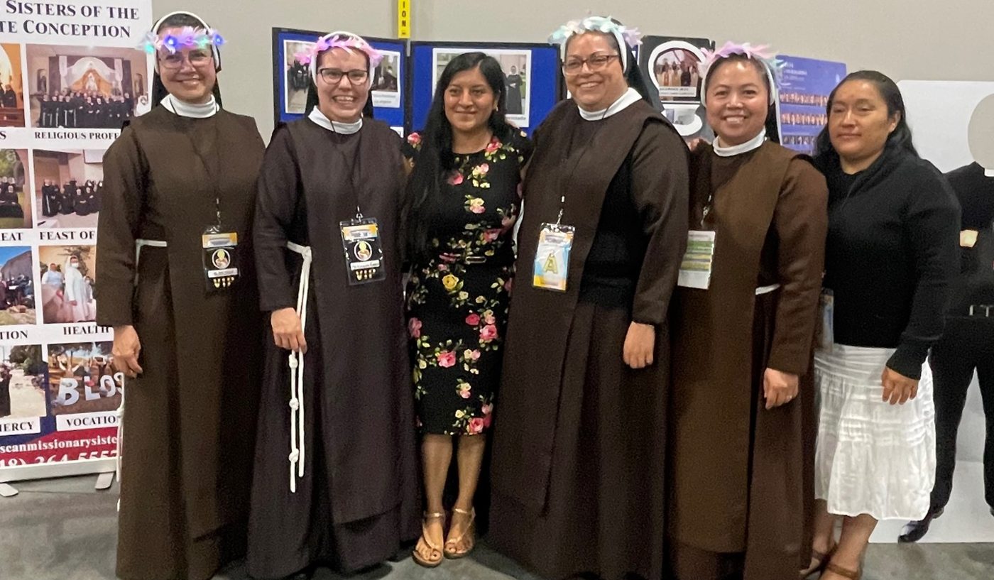 Religious sisters gathered together